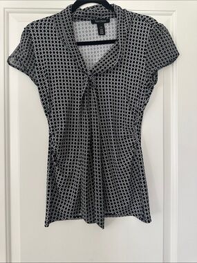 White House Black Market Tie Top